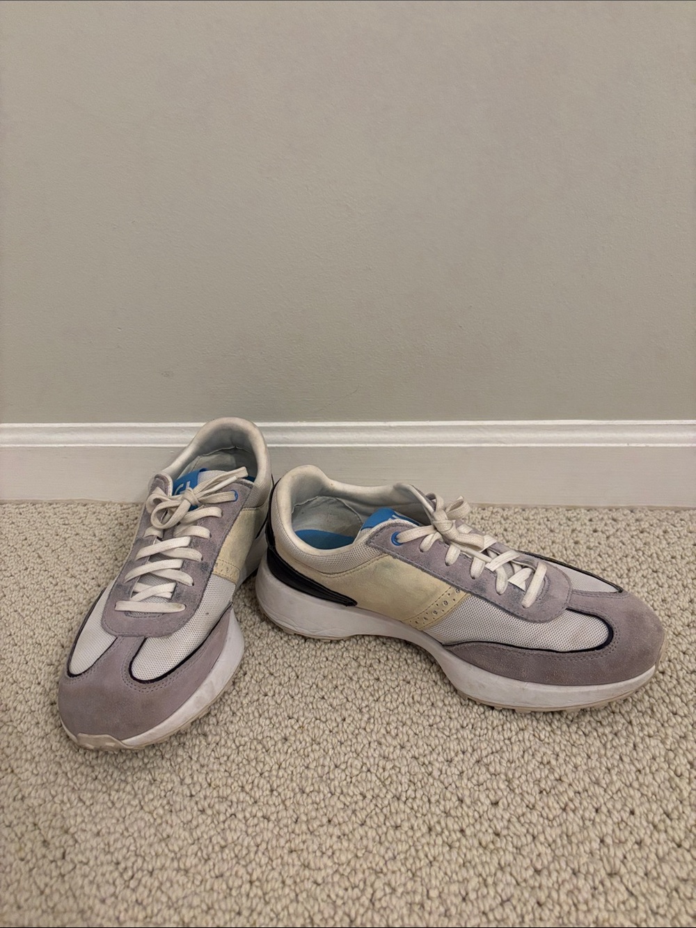 Cole Haan Women’s Sneakers - Light Gray and Cream